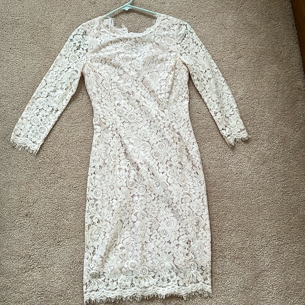 H&M Cream Lace Dress